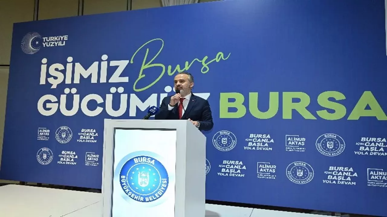 Başkan Alinur Aktaş Bursa'nın Geleceğine Dair Vizyonunu Anlattı