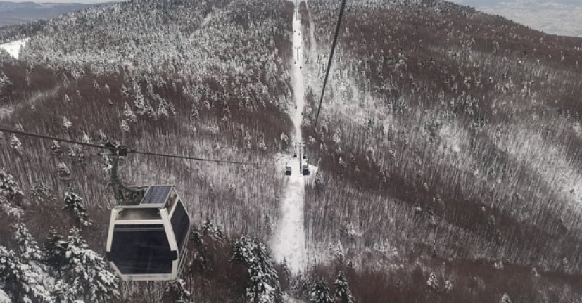 Bursa’da teleferik seferleri iptal edildi