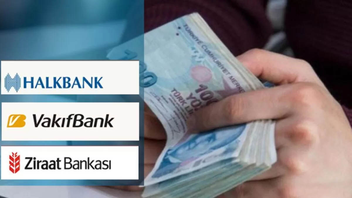 Ziraat Bankası, Vakıfbank ve Halkbank son dakika açıklama yaptı! Gelir belgesiz 50.000 TL kredi başladı!