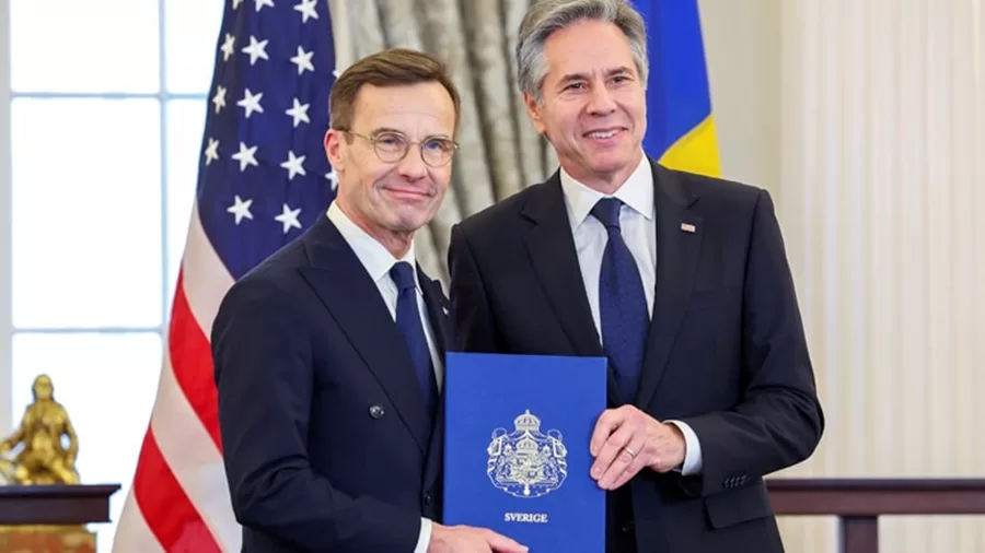 İsveç Resmen NATO'ya Katıldı