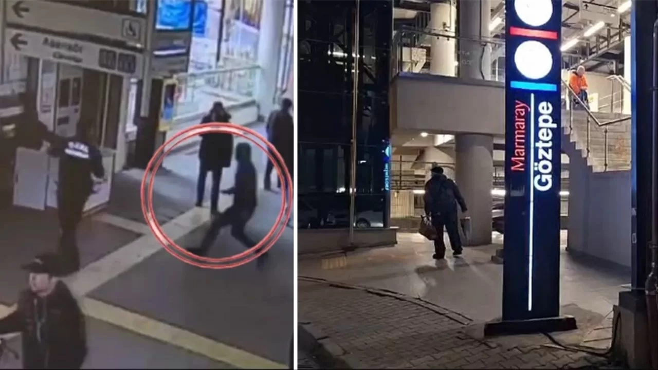 Marmaray İstasyonu'nda Güvenlik Görevlisine Bıçaklı Saldırı