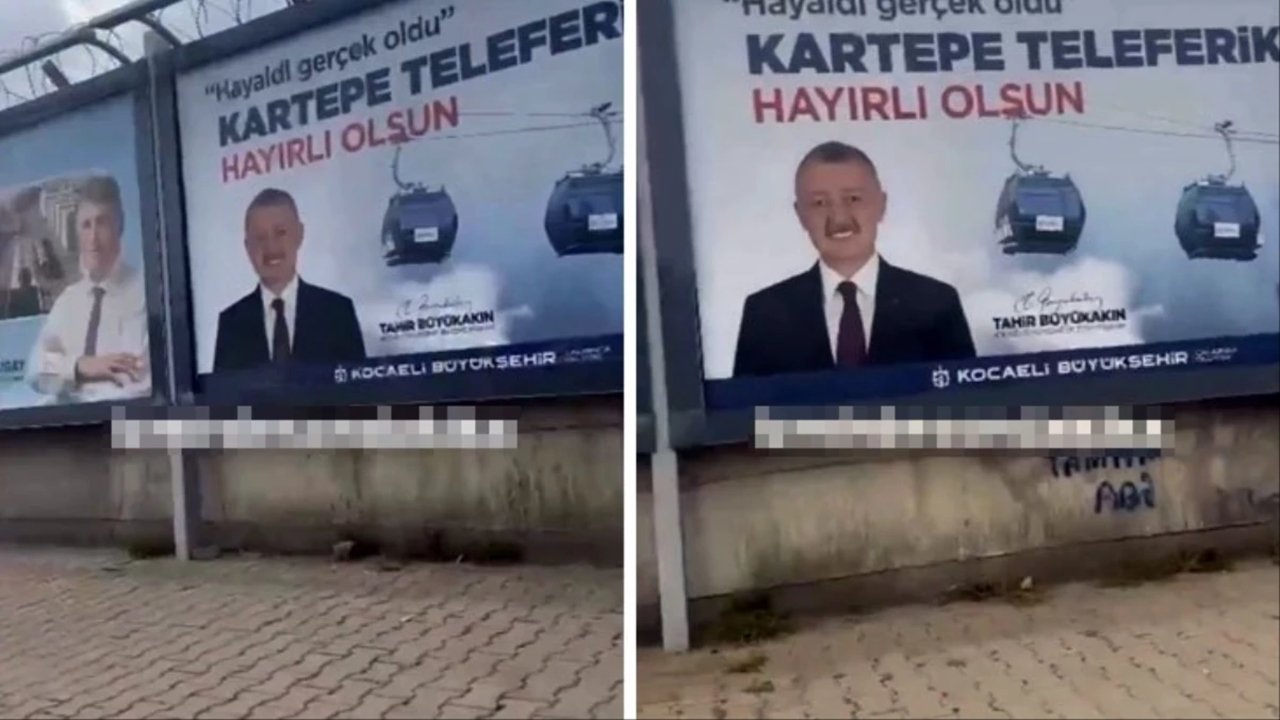 Kocaeli Belediye Başkan Adayı Tahir Büyükakın'ın Afişleri İzmir'e Asıldı