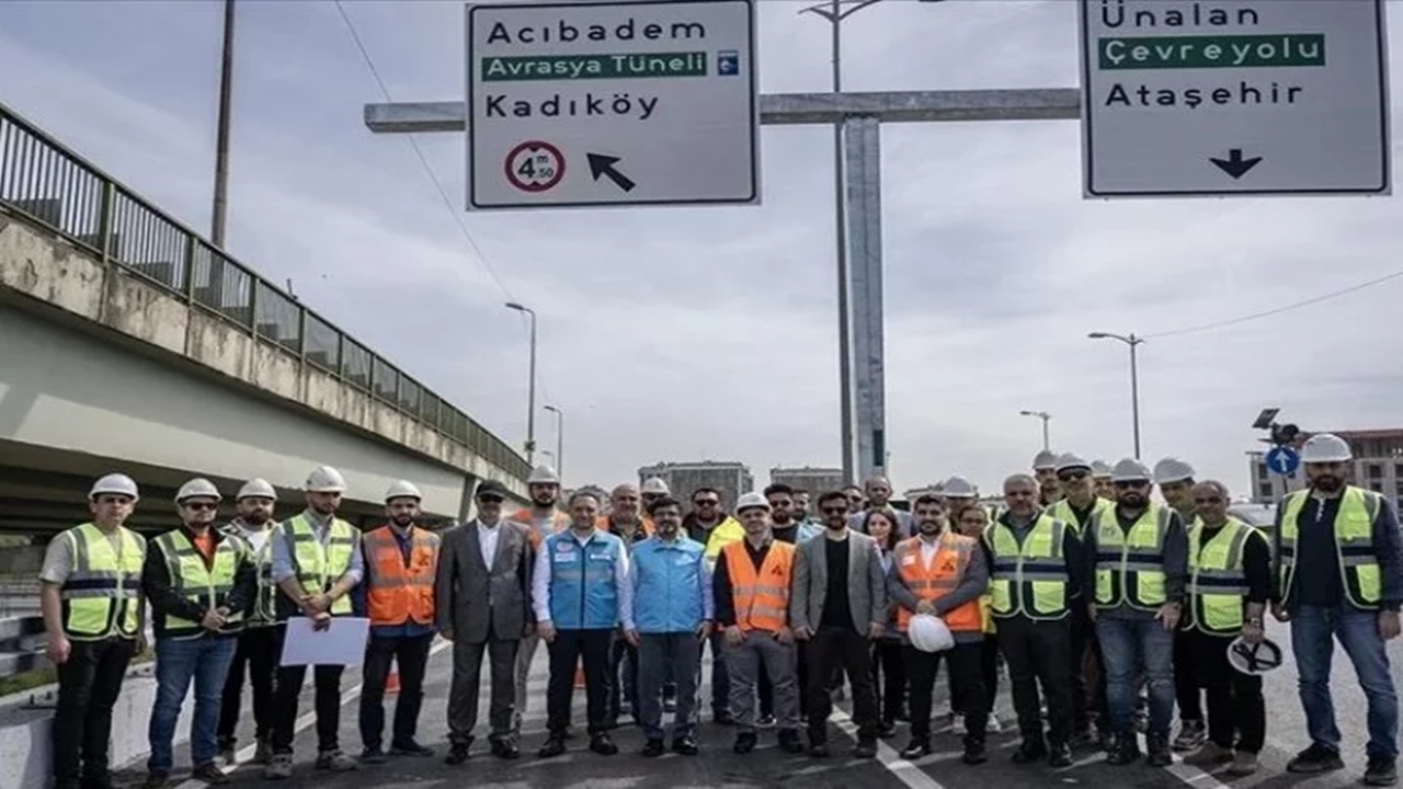 Avrasya Tüneli-TEM Anadolu Otoyolu Bağlantı Yolu Hizmete Açıldı
