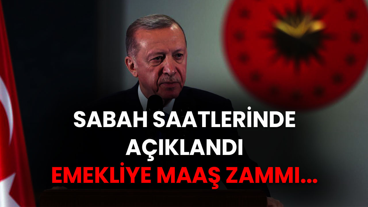 Emekliye Çifte Ödeme Sabah Saatlerinde Açıklandı: Emekliye Maaş Zammı Geliyor