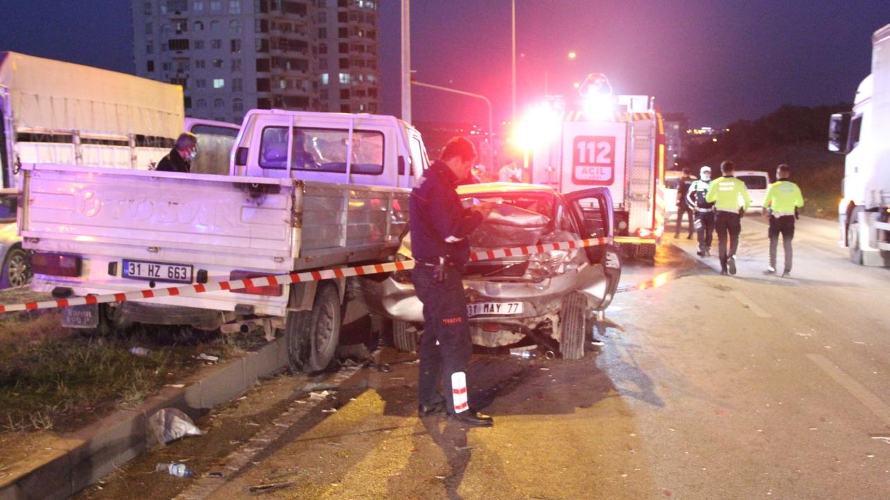 Hatay Dörtyol'da Zincirleme Trafik Kazası