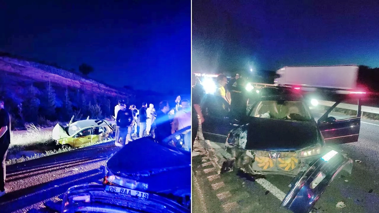 Eskişehir'de Zincirleme Trafik Kazası: 10 Kişi Yaralandı