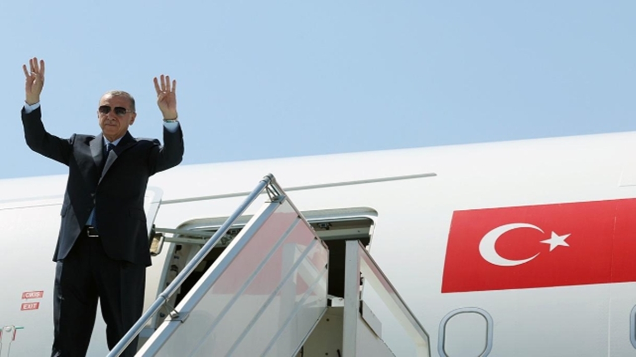 Erdoğan Irak'tan Türkiye'ye Dönüyor