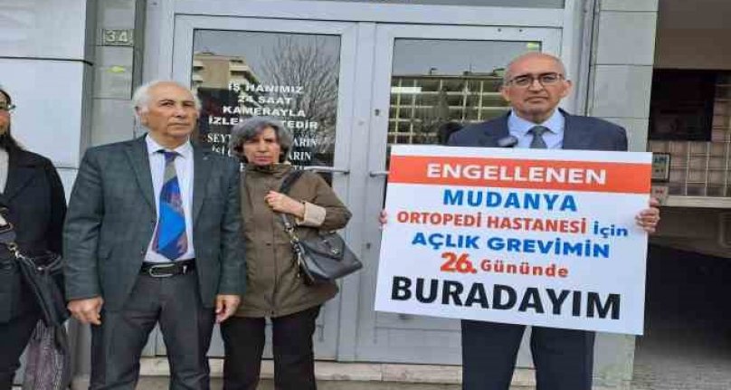 Bursalı doktor açlık grevine devam ediyor! AK Parti ve CHP'den destek istedi