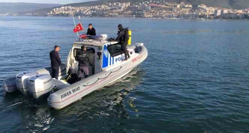 Bursa'da denizden tabanca ve tüfek çıktı