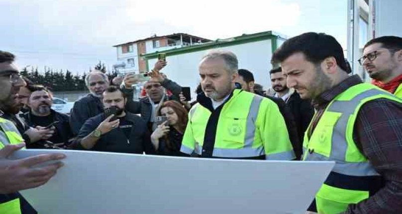 Bursa Büyükşehir Belediyesi Hatay'da Bursa mahalleleri kuruyor