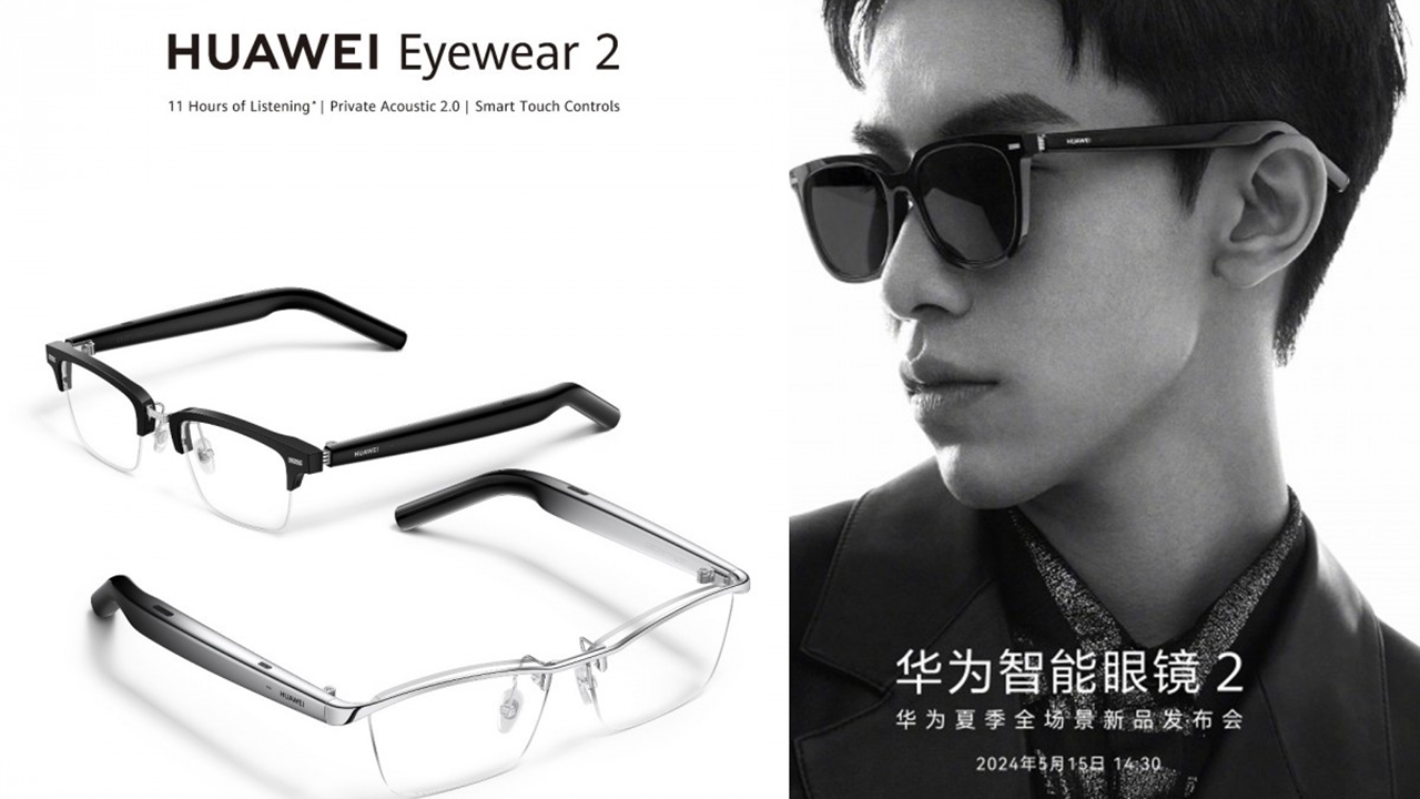 Huawei, Eyewear 2 Akıllı Güneş Gözlüğünü Tanıtacak