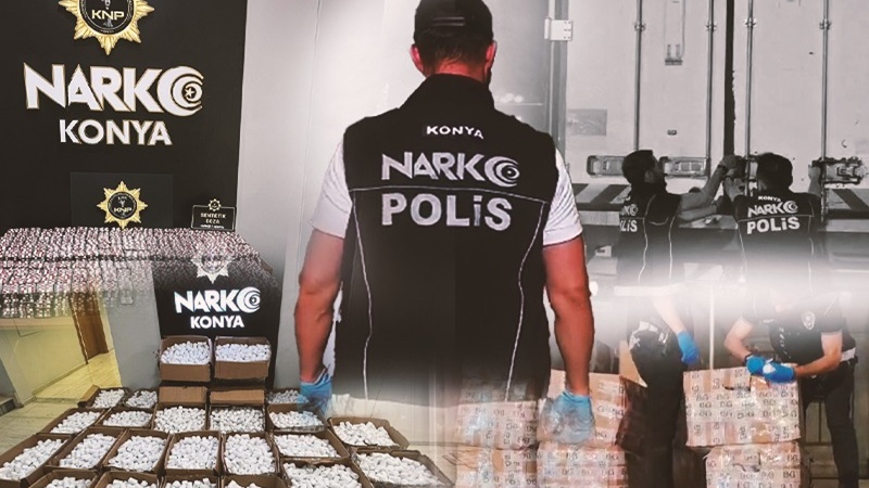 Konya’da Uyuşturucu Operasyonu: 4 Zanlı Yakalandı