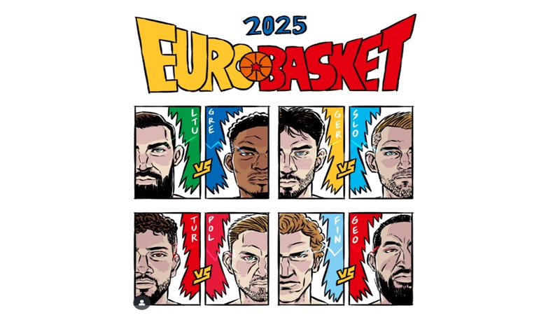 EuroBasket 2025 Çeyrek Final Eşleşmeleri Belli Oldu