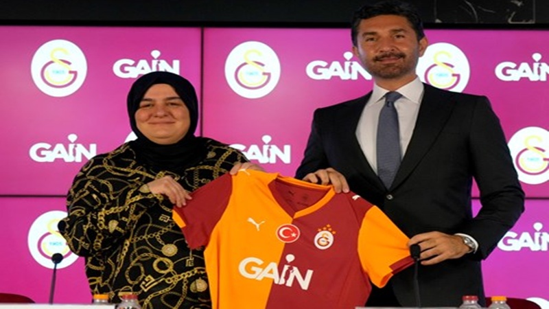 Galatasaray Kadın Futbol Takımı’na GAİN Sponsor Oldu