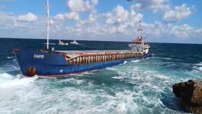 Karaya Oturan RAPID Gemisi Kurtarıldı