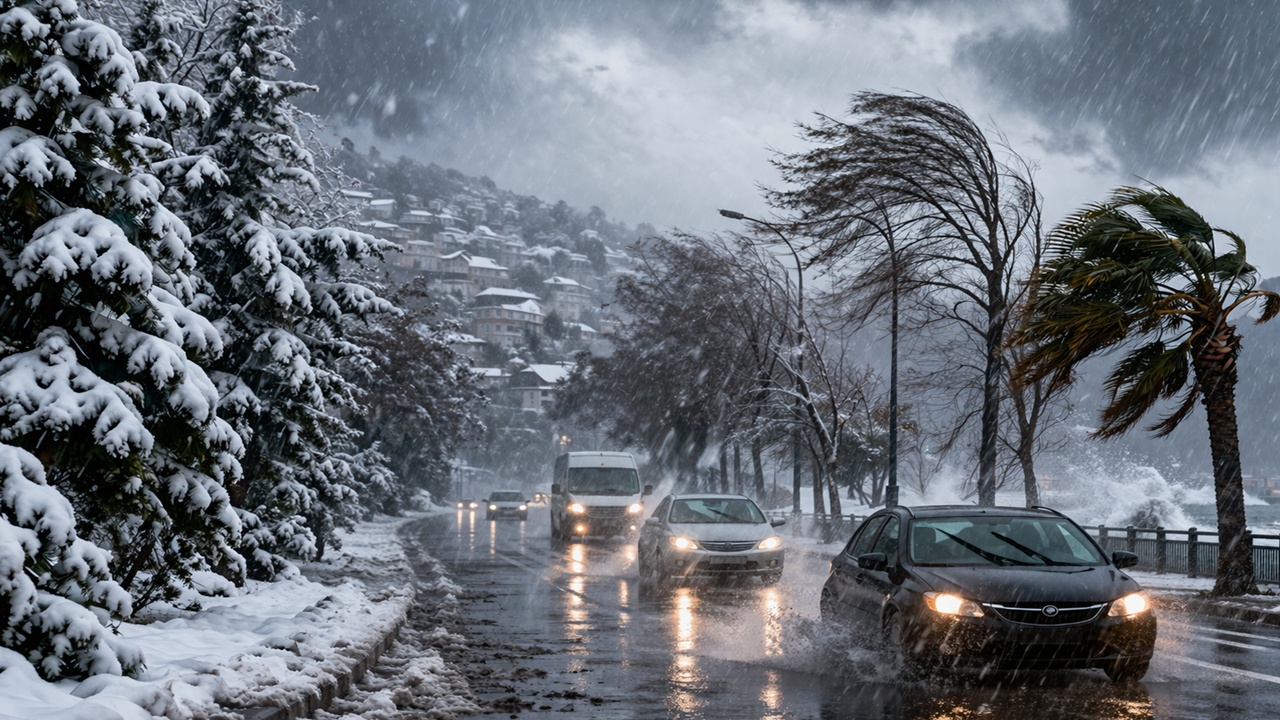 İçişleri Bakanlığı’ndan Uyarı: Kar, Sağanak ve Fırtına Etkili Olacak