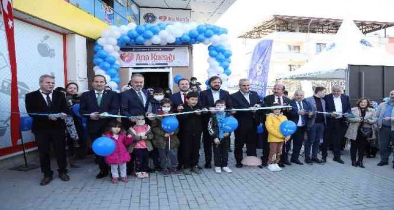 Bursa Büyükşehir'den Ana Kucağı eğitim merkezleri zincirine yeni halka