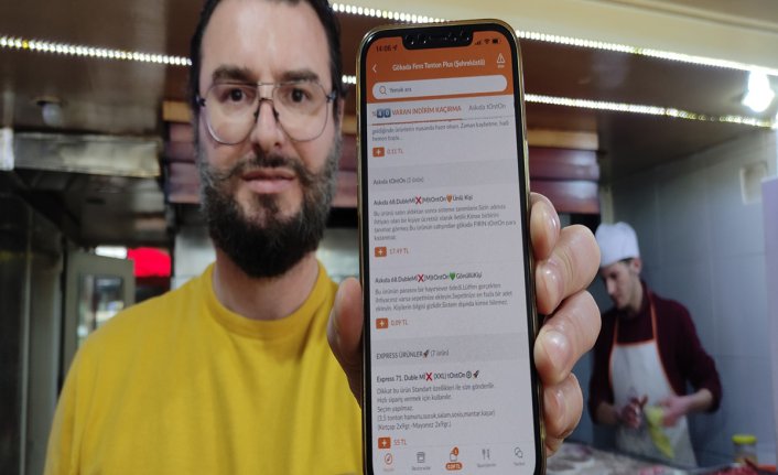 Bursalı işletmeci internetten askıda yemek uygulaması başlattı