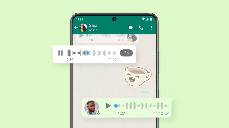 WhatsApp Dinlenince Kaybolan Sesli Mesaj Özelliğini Duyurdu