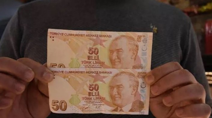 50 liralık banknotu 75 bin liraya satışa çıkardı!