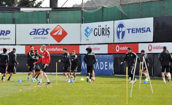 Beşiktaş, Trabzonspor maçı hazırlıklarına devam etti