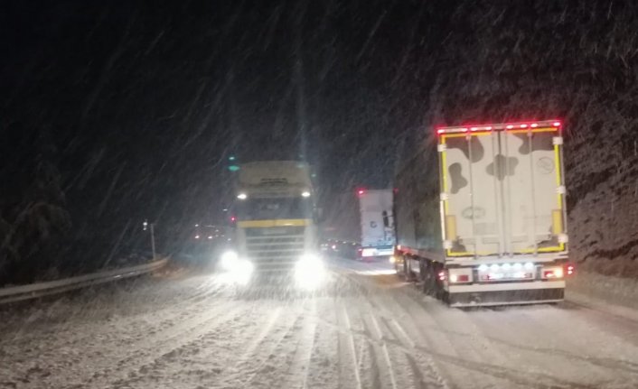 Antalya-Konya Karayolu TIR geçişlerine kapatıldı