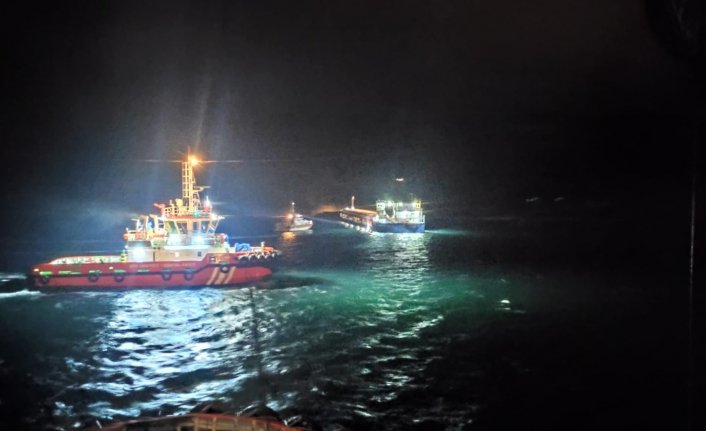 Mısır yüklü gemi Çanakkale Boğazı'nda karaya oturdu