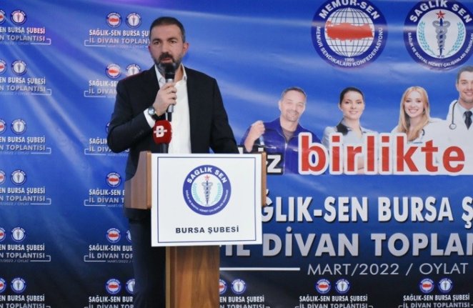 Bursa'da sağlık çalışanları, Cumhurbaşkanı’ndan müjde bekliyor