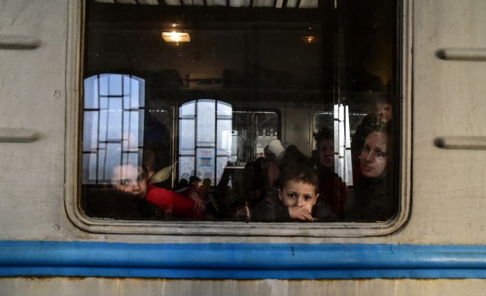 Lviv tren istasyonu umudun ve hüznün simgesi