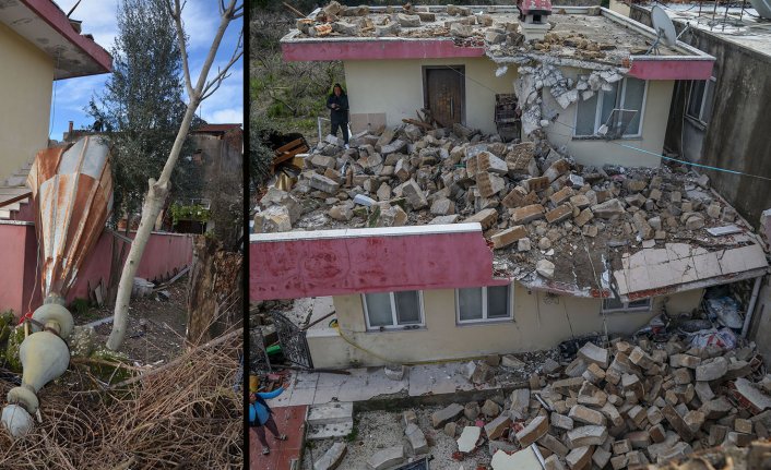 Antalya'da hortum yıktı geçti! Çok sayıda ev ve sera zarar gördü