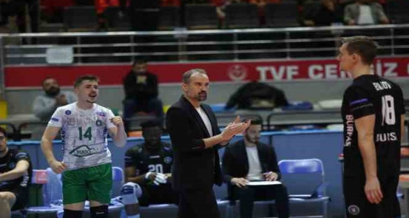 Bursa Büyükşehir Belediyespor rakibini 3-1 mağlup etti