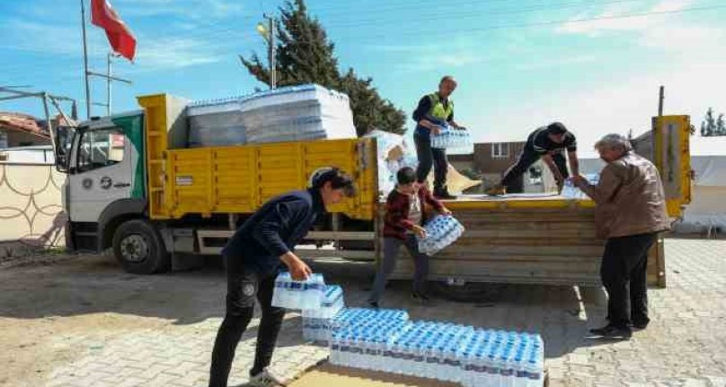 Bursa Büyükşehir'den Hatay'da su seferberliği