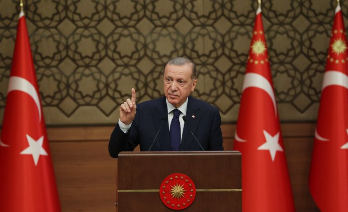 Cumhurbaşkanı Erdoğan'dan önemli açıklamalar: Seçim 14 Mayıs'ta yapılacak