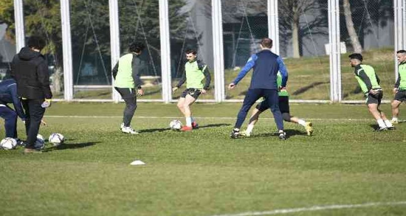 Bursaspor'da Ankaragücü maçı hazırlıkları tamamlandı