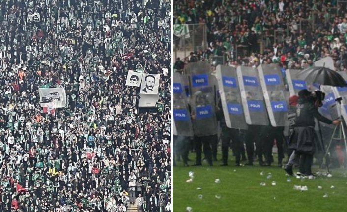 Bursaspor-Amedspor maçında çıkan olaylara ilişkin gözaltı sayısı yükseldi