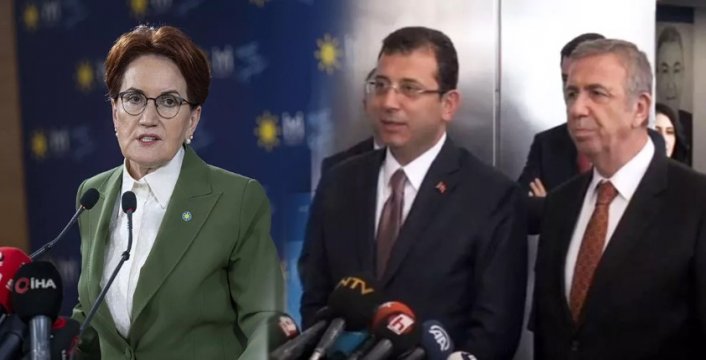 Ekrem İmamoğlu ve Mansur Yavaş'tan, Meral Akşener'e sürpriz ziyaret