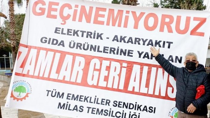 Emeklilerden eylem: "Zamları geri alın"