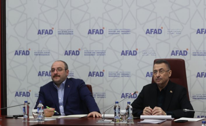 AFAD'dan deprem toplantısı