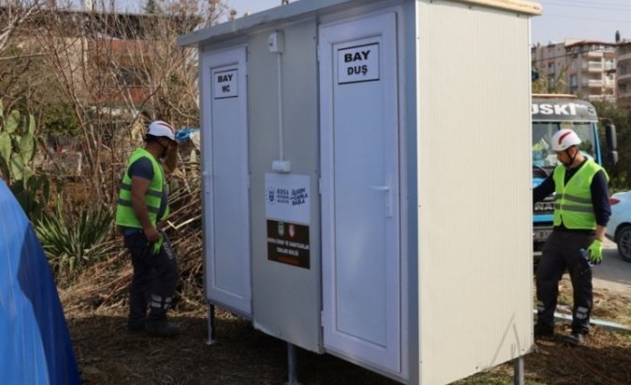 BUSKİ'den deprem bölgesinde hijyen seferberliği