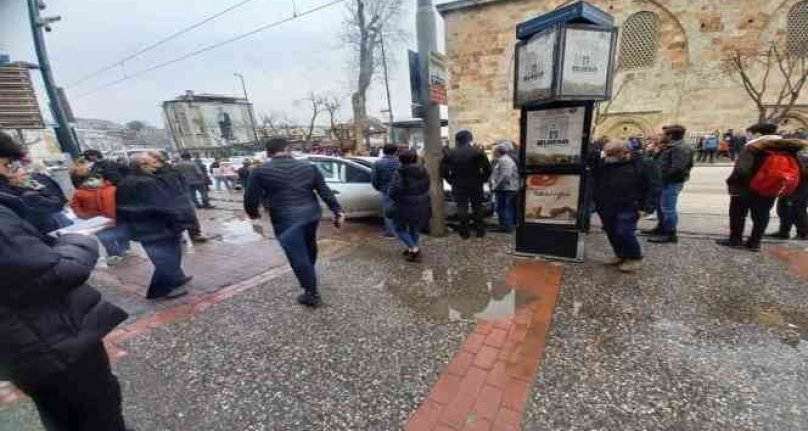 Bursa'da hayat kurtaran tesadüf