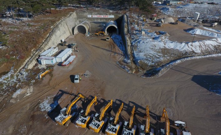 Ayvacık T-2 Tüneli'nde ışık göründü