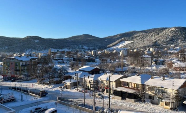 Bursa buz tuttu! Büyükorhan'da termometreler eksi 20'yi gördü