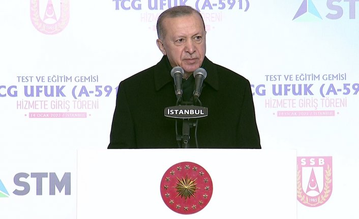 Cumhurbaşkanı Erdoğan: 'Hedefimiz savunma sanayinde tam bağımsız bir Türkiye'dir'