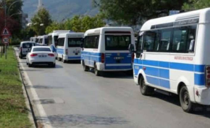 Bursa'da minibüs fiyatlarına zam