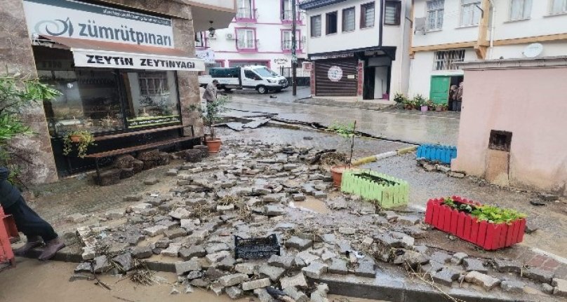 Bursa'nın Gemlik ve Mudanya ilçesi sele teslim