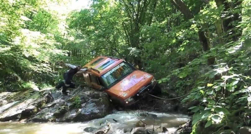 Bursa'da off-road tutkunları nefes kesti