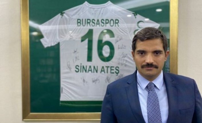 Sinan Ateş'in ailesinden Bursaspor'a bağış