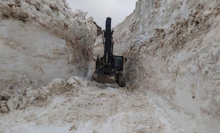 Mayıs ayında şaşkına çeviren görüntü! 8 metreye ulaştı