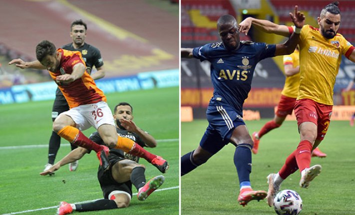 Süper Lig'i Galatasaray 2'nci, Fenerbahçe 3'üncü sırada tamamladı