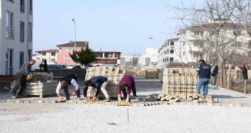 Bursa'nın o ilçesinde cadde ve sokaklarda düzenleme işlemleri